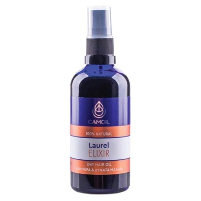 Camoil Natural Laurel Elixir spray Ξηρό Έλαιο για Λαμπερά & Δυνατά Μαλλιά, 100ml