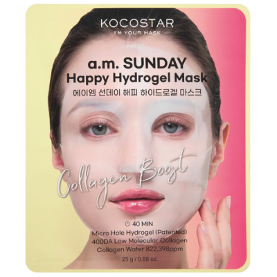 KOCOSTAR A.M. SUNDAY HAPPY - MICRO HOLE HYDROGEL MASK