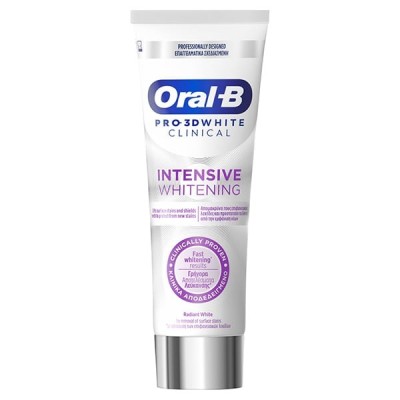 ORALB 3D CLINICAL INTENSIVE WHITE. 1Χ75M