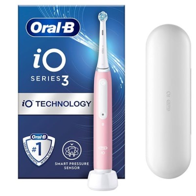 ORAL B iO Series3 MAGNETIC PINK ΘΗΚΗ 1X1