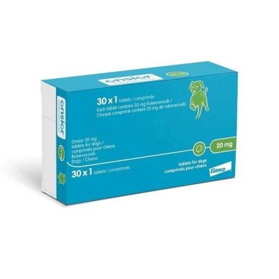 Onsior dog 20mg 10-20kg , 6tabs