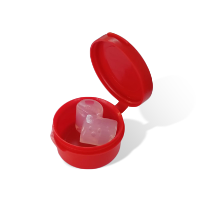 Med Earplugs Silicone Ωτοασπίδες σιλικόνης 1 ζευγάρι