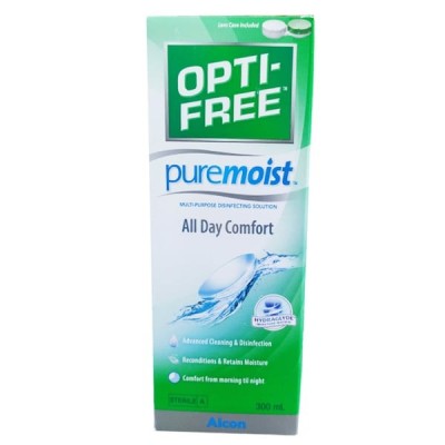 Alcon Opti Free Puremoist Υγρό Φακών Επαφής, 300ml