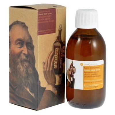 KORRES HONEY BASE SYRUP FOR SORE THROAT 200ML