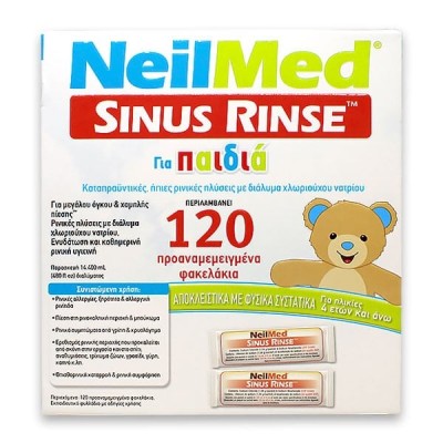 NeilMed Sinus Rinse Pediatric Ανταλλακτικά, 120 φακελάκια