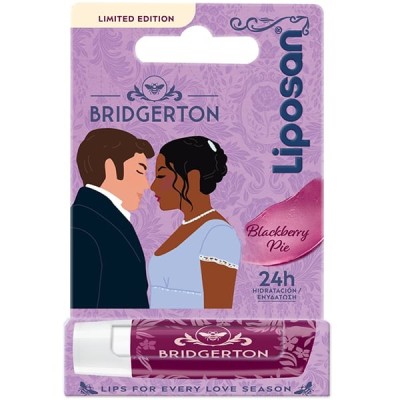 Liposan Limited Edition Bridgerton Ενυδατικό Balm Χειλιών Blackberry Pie, 4.8g