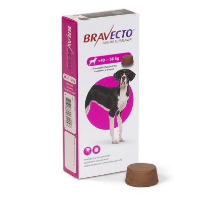 Bravecto Αντιπαρασιτικά Δισκία Για Σκύλους Από 40-56kg
