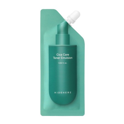 HIDEHERE Cica Care Toner Emulsion, Επανορθωτικό Γαλάκτωμα Αποκατάστασης Προσώπου 25ml