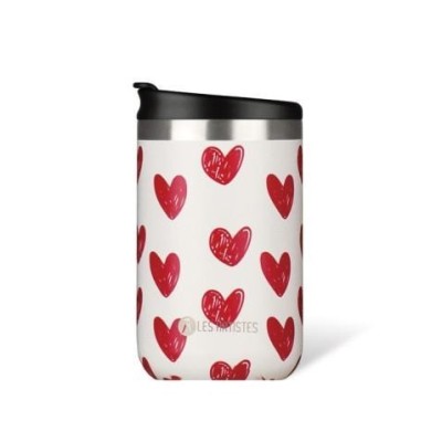LES ARTISTES  MUG / TRAVEL Mug isotherme Heart 350ml