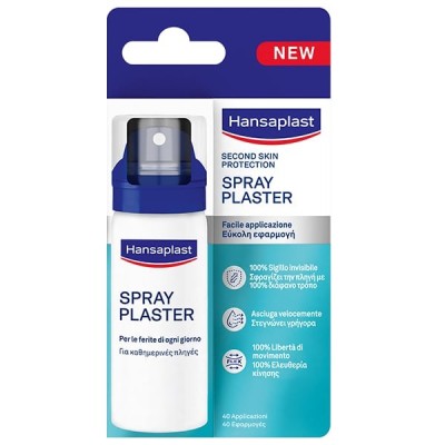 Hansaplast Second Skin Spray Plaster Επίθεμα σε Σπρέι, 40ml