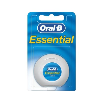 Oral-B Essential Floss Οδοντικό Νήμα Ακύρωτο 50m