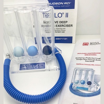 Hudson RCI Triflo II Respiratory Exerciser ΕΞΑΣΚΗΤΕΣ ΑΝΑΠΝΟΗΣ