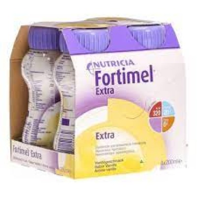NUTRICIA FORTIMEL EXTRA ΒΑΝΙΛΙΑ 4 X200ML