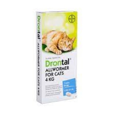 Drontal Cat - Συμπλήρωμα Διατροφής Αντιπαρασιτικό Για Γάτες, 8 δισκία