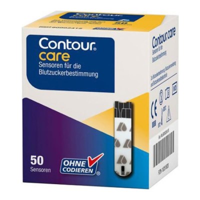 ASCENSIA - CONTOUR CARE Ταινίες Μέτρησης Σακχάρου - 50τεμ.