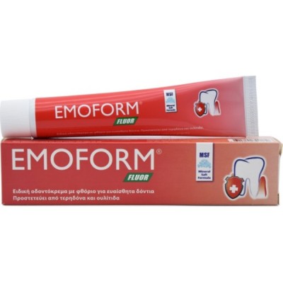 EMOFORM FLUOR MINERAL PASTA 50ML PASTA ΩΜΕΓΑ ΦΑΡΜΑ ΕΛΛΑΣ