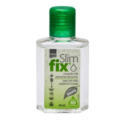 Intermed Slim Fix Γλυκαντικό Υγρό με Στέβια 60ml