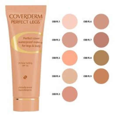 Coverderm Perfect Legs Αδιάβροχο Make Up Σώματος SPF16 Νο7, 50ml