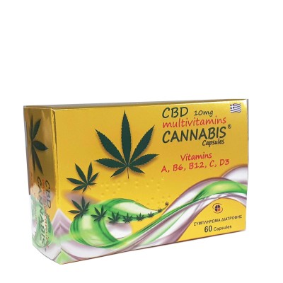 CBD 10mg CANNABIS multivitamins 60 tab.