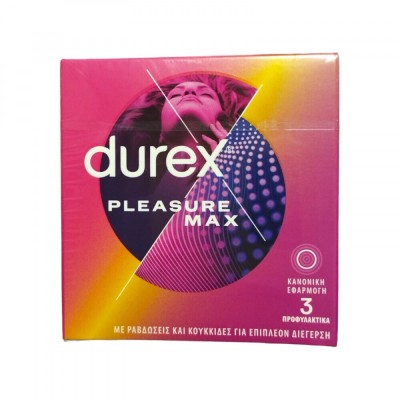 Durex Pleasuremax 3τμχ