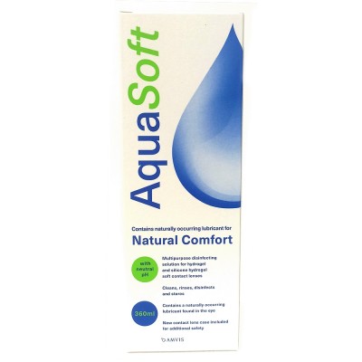 Aquasoft Υγρό Φακών Επαφής 360ml