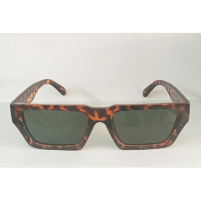 Μεγάλα γυαλιά ηλίου Καφέ ταρταρούγα unisex OTTICA OGGI eyewear