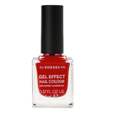 Korres Βερνίκι Νυχιών Gel Effect Nail Colour No53 Royal Red 11ml