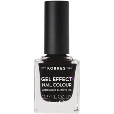 Korres Βερνίκι Νυχιών Gel Effect Nail Colour No76 Smokey Plum 11ml