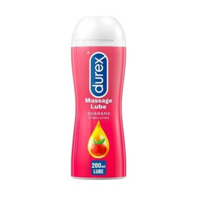 Durex Λιπαντικό Διεγερτικό Gel Play Massage 2-in-1 Guarana, 200ml