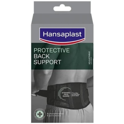 Hansaplast Protective Back Support Ρυθμιζόμενη Ζώνη Στήριξης Μέσης Unisex, 1τεμ