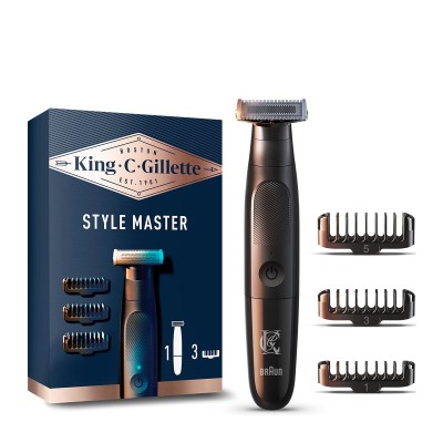Gillette King C Style Master Ανδρική Μηχανή Ξυρίσματος, 1σετ