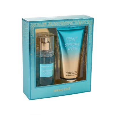 Story Of Love Spring Kiss Body Mist 88ml + Body Lotion 90ml ASSIM