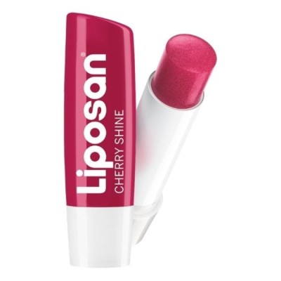 Liposan Cherry Shine Lip Balm Eνυδατικό Χειλιών με Άρωμα Κεράσι, 4,8g