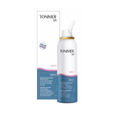 Epsilon Health Tonimer Soft Spray Αποστειρωμένο Διάλυμα Μύτης σε Σπρέι, 125ml
