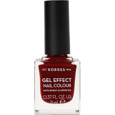 Korres Βερνίκι Νυχιών Gel Effect Nail Colour No59 Wine Red 11ml