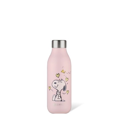 Les Artistes Bottle 2.0 Ανοξείδωτο Παγούρι Θερμός (Enjoy Snoopy Pink) 500ml