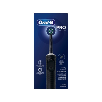 Oral-B Vitality Pro Ηλεκτρική Οδοντόβουρτσα Μαύρη, 1τεμ