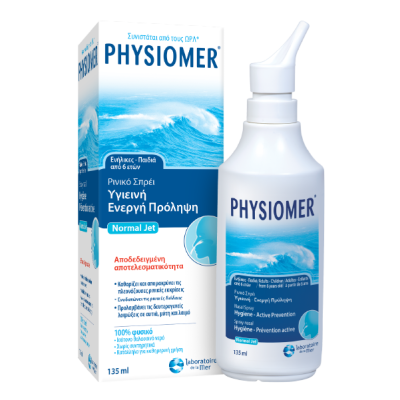 PHYSIOMER® NORMAL JET 135ml spray nasal