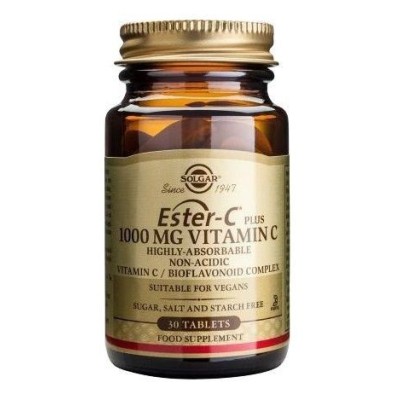 Solgar Ester-C Plus 1000mg Vitamin C, 30tabs