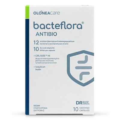 Olonea Bacteflora Antibio, 10caps  Προβιοτικό